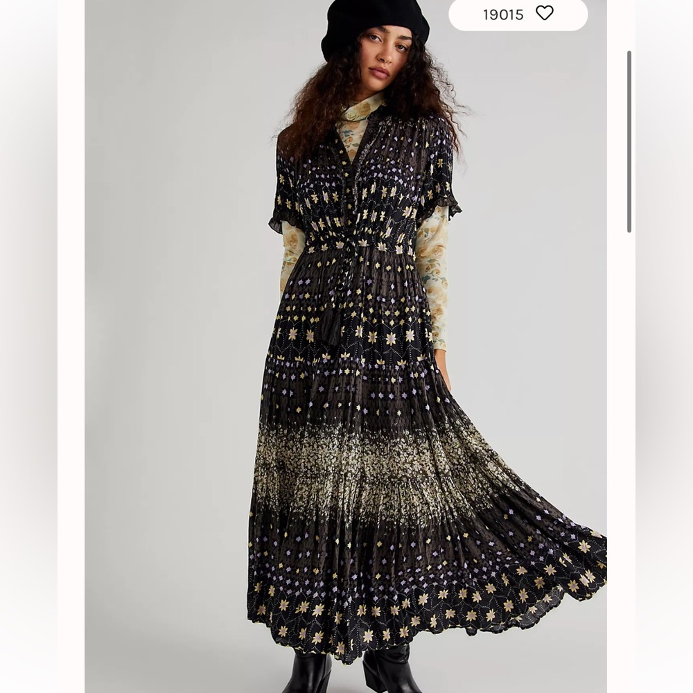 Free people rate feelings maxi dress